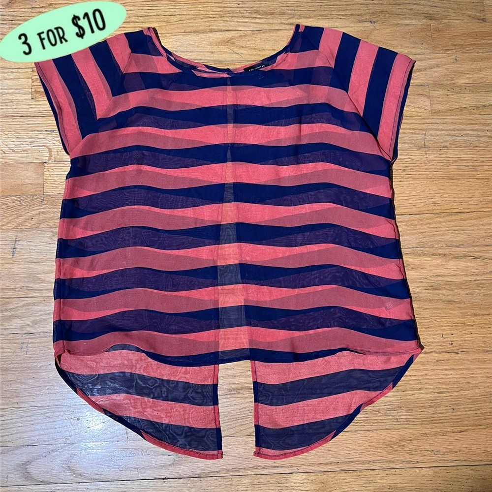 The Limited Striped Blouse